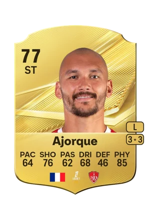 Ajorque - 77 - Rare EA FC 27 card