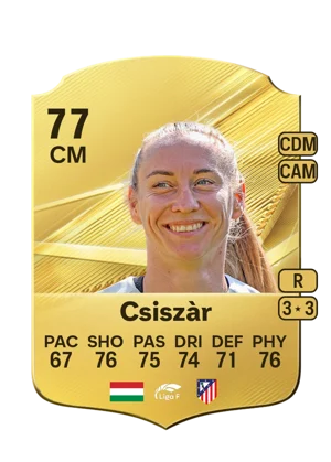 Csiszàr - 77 - Rare EA FC 27 card