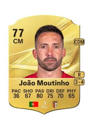 João Moutinho - 77 - Rare EA FC 27 card