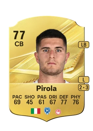 Pirola - 77 - Rare EA FC 27 card