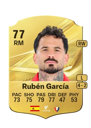 Rubén García - 77 - Rare EA FC 27 card