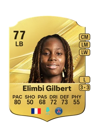 Elimbi Gilbert - 77 - Rare EA FC 27 card