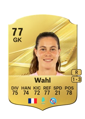Wahl - 77 - Rare EA FC 27 card