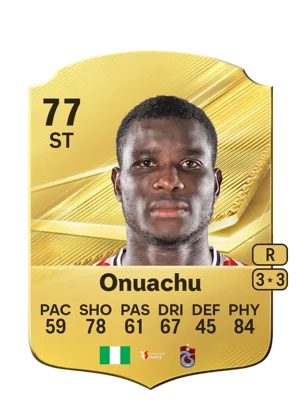 Onuachu - 77 - Rare EA FC 27 card