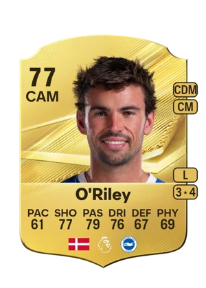 O'Riley - 77 - Rare EA FC 27 card