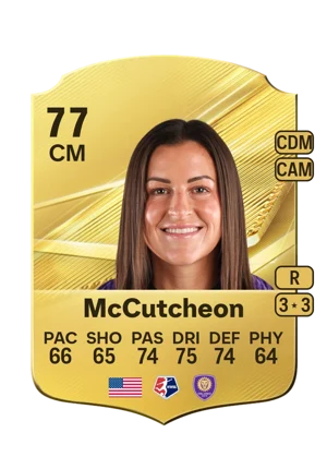 McCutcheon - 77 - Rare EA FC 27 card