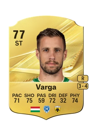 Varga - 77 - Rare EA FC 27 card
