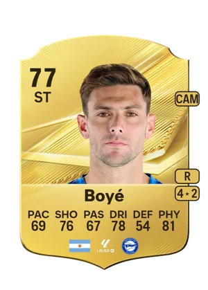 Boyé - 77 - Rare EA FC 27 card