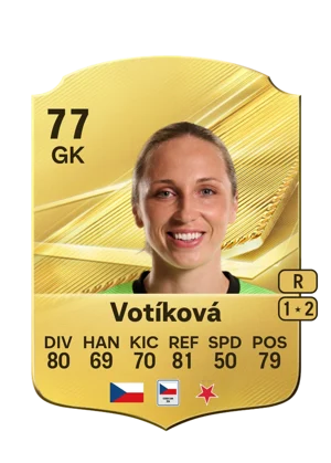 Votíková - 77 - Rare EA FC 27 card