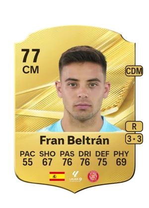 Fran Beltrán - 77 - Rare EA FC 27 card