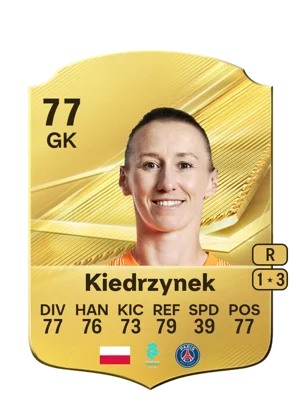 Kiedrzynek - 77 - Rare EA FC 27 card