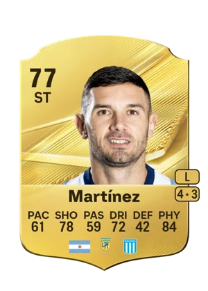 Martínez - 77 - Rare EA FC 27 card