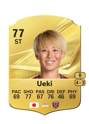 Ueki - 77 - Rare EA FC 27 card