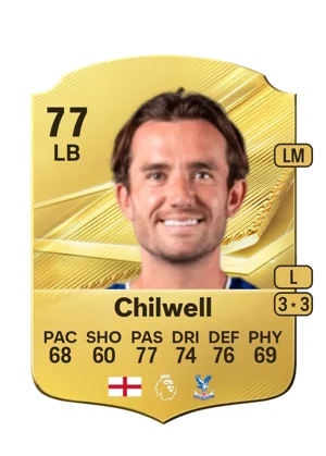 Chilwell - 77 - Rare EA FC 27 card