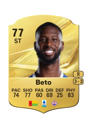 Beto - 77 - Rare EA FC 27 card