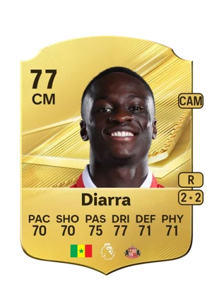 Diarra - 77 - Rare EA FC 27 card