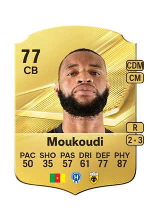 Moukoudi - 77 - Rare EA FC 27 card