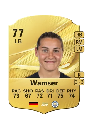 Wamser - 77 - Rare EA FC 27 card