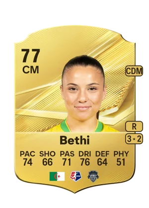 Bethi - 77 - Rare EA FC 27 card