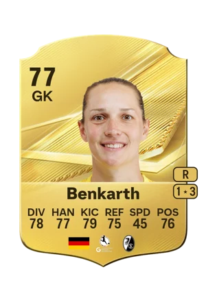 Benkarth - 77 - Rare EA FC 27 card