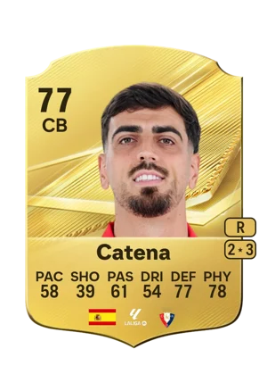 Catena - 77 - Rare EA FC 27 card