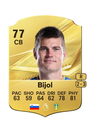 Bijol - 77 - Rare EA FC 27 card