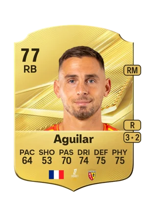 Aguilar - 77 - Rare EA FC 27 card
