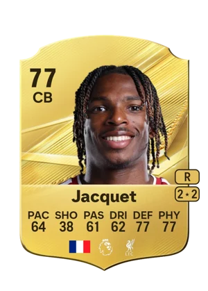 Jacquet - 77 - Rare EA FC 27 card