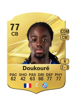 Doukouré - 77 - Rare EA FC 27 card