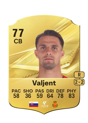 Valjent - 77 - Rare EA FC 27 card
