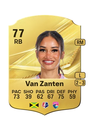 Van Zanten - 77 - Rare EA FC 27 card