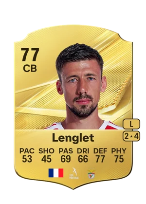 Lenglet - 77 - Rare EA FC 27 card