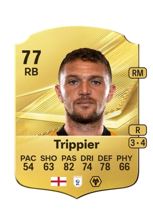 Trippier - 77 - Rare EA FC 27 card