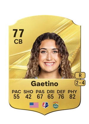 Gaetino - 77 - Rare EA FC 27 card