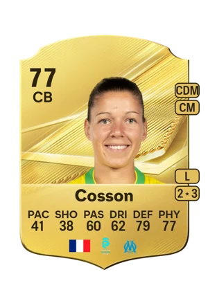 Cosson - 77 - Rare EA FC 27 card