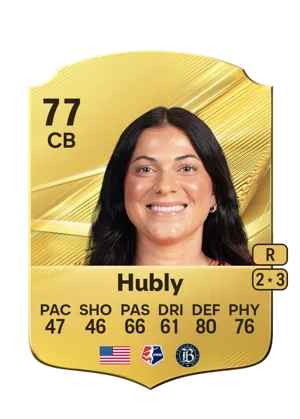 Hubly - 77 - Rare EA FC 27 card
