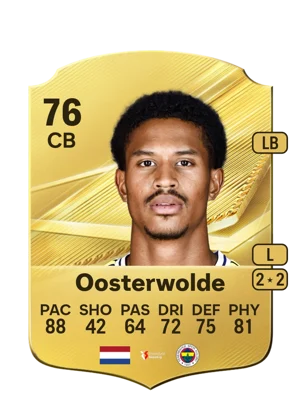 Oosterwolde - 76 - Rare EA FC 27 card
