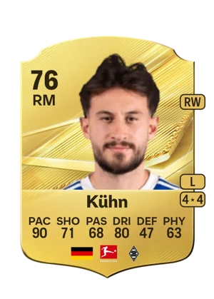 Kühn - 76 - Rare EA FC 27 card