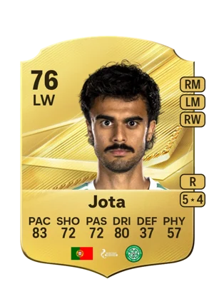 Jota - 76 - Rare EA FC 27 card
