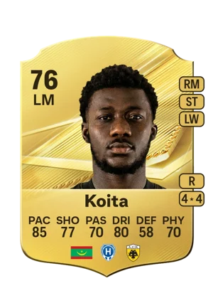 Koita - 76 - Rare EA FC 27 card