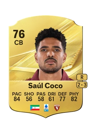 Saúl Coco - 76 - Rare EA FC 27 card