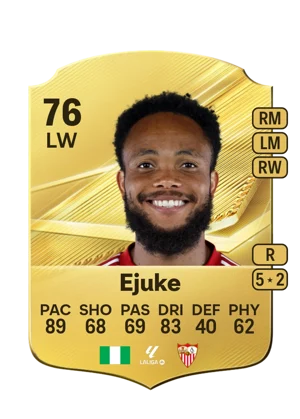 Ejuke - 76 - Rare EA FC 27 card