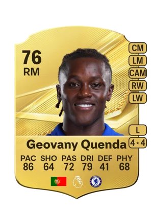 Geovany Quenda - 76 - Rare EA FC 27 card