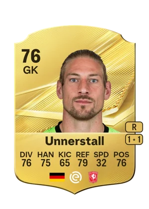 Unnerstall - 76 - Rare EA FC 27 card