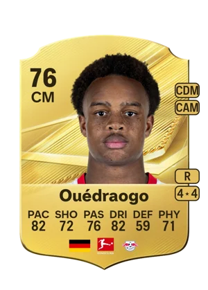 Ouédraogo - 76 - Rare EA FC 27 card