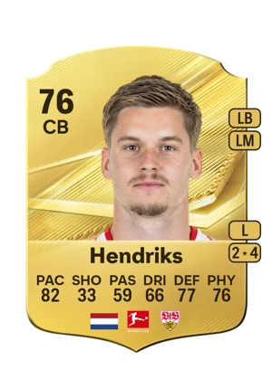Hendriks - 76 - Rare EA FC 27 card