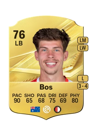 Bos - 76 - Rare EA FC 27 card