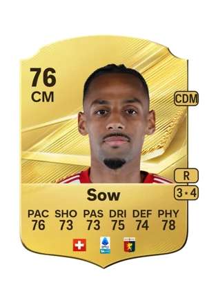 Sow - 76 - Rare EA FC 27 card