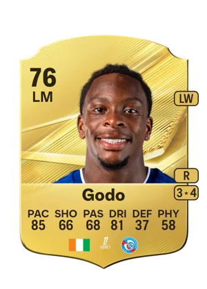 Godo - 76 - Rare EA FC 27 card