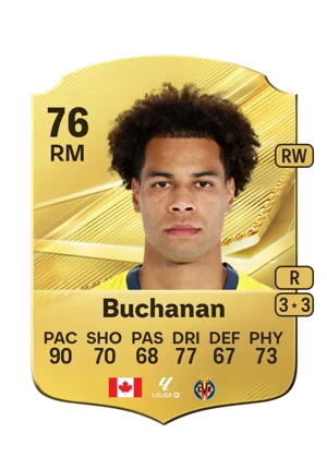 Buchanan - 76 - Rare EA FC 27 card
